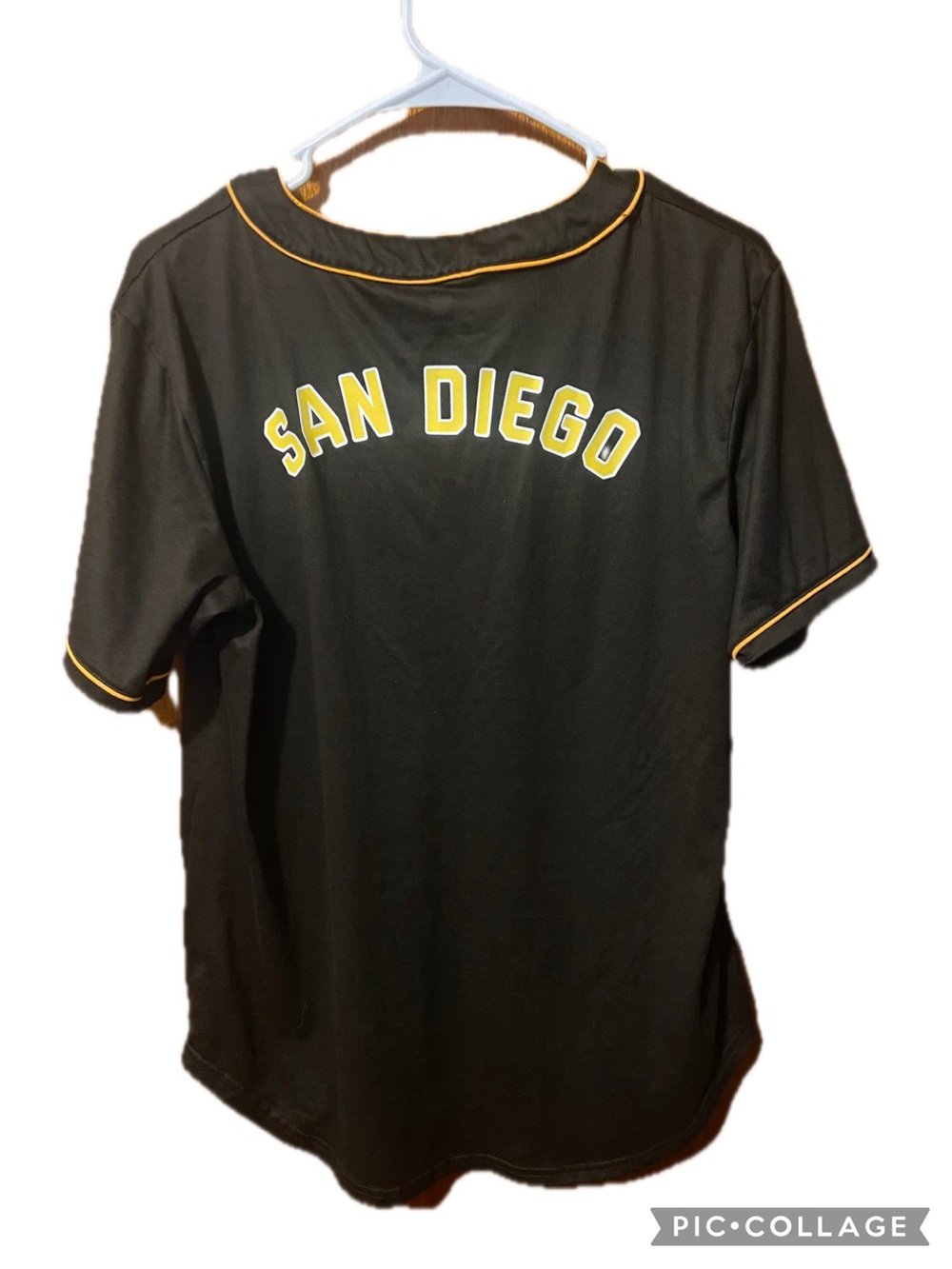 Fanatics Black and Yellow San Diego Women’s Jersey